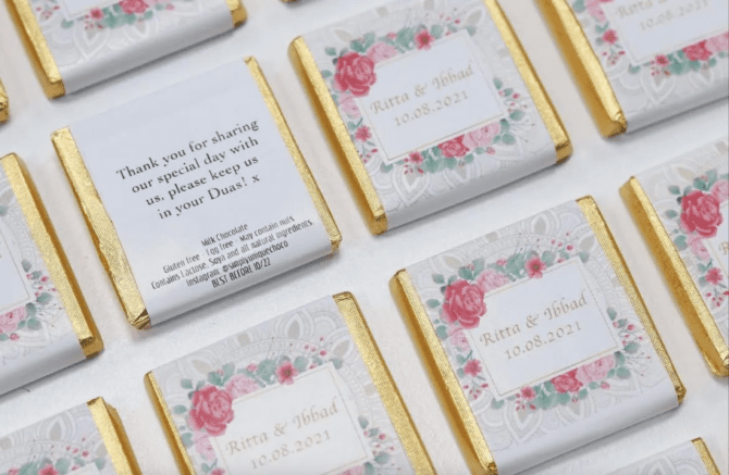 Customised Wedding Squares - Image 4
